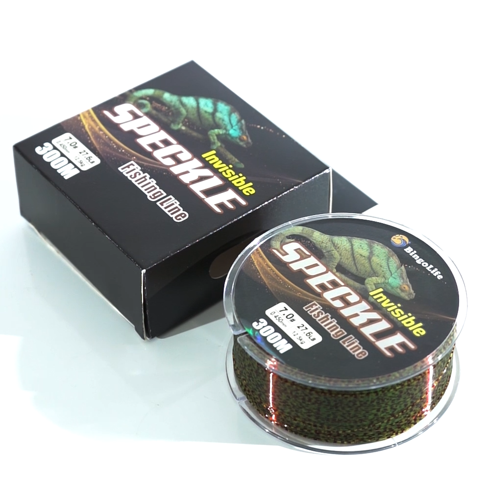 Bingolife Senar Pancing Nilon Senar Tak Terlihat Hijau Senar Utama Lembut Lembut 300m Senar Nilon Kuat Tahan Aus