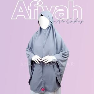 KHAYR MOSWEAR Bergo tali instan non pad Afiyah series