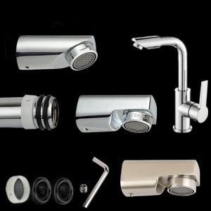 Kitchen Faucet Accessories 360 Degree Rotating Head Basin Face Washing Tap Filtering Bubble Maker Artisanal Style Home Decor