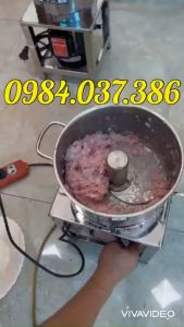 Máy làm giò bò chả bò bò viên cá viên giò lụa chả lụa cực dẻo dai thơm 1100W