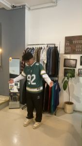 Jersey Casual Vintage & Number Series Rugby Streatwear Baseball