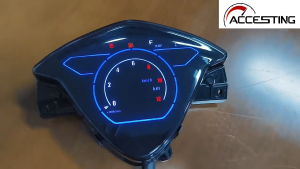 2025 NEW Digital Speedometer Gauge LED Meter Speedometer ASSY Odometer Tachometer For YAMAHA Mio Soul