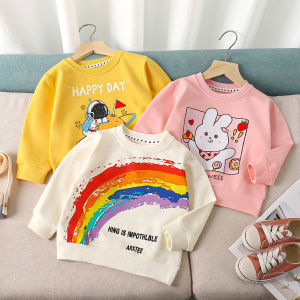JIFANPAUL | Pure Cotton Long Sleeve Hoodie for Girls