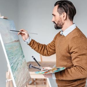 24Pcs Kuas Lukis Set / Watercolor Paint Brushes / Artist Paint Brushes Set