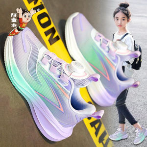Girls Sports Shoes Breathable Mesh Soft Bottom Basketball Running Shoes Lightweight Childrens Footwear Autumn New Arrival