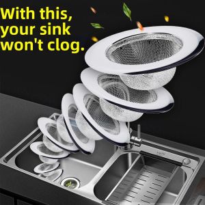 Clog Prevention Stainless Steel Sink Strainer