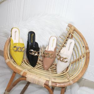 [BISA COD] Free Box Flat Shoes Wanita Best Seller Sandal Kantoran Sepatu Sandal Flat Wanita Sepatu Hak Tinggi Wanita Terlaris dan Kekinian NS970