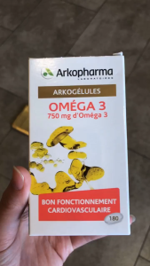 Viên Uống Dầu Cá Omega 3 Arkopharma Pháp 180 Viên - OMEGA3