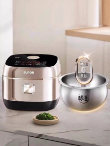 Supor | Multifunctional IH Heating Stainless Steel Coating Free Electric Rice Cooker 4L