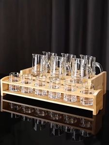 12 Pack Shot Glass Set 25ml Liquor Bamboo-like Shot Glasses  Clear Espresso Shot Glass Small for Vodka Whiskey Tequila Espressos Spirits