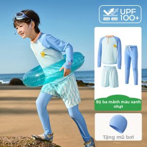 Kocotree | Bộ Đồ Bơi Tách Rẻ Dài Tay và Quần Cho Bé