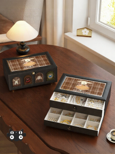 MEISD | Elegant Luxury Large Capacity Jewelry Storage Box