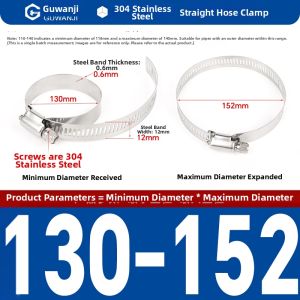 GUWANJI | Stainless Steel Quick Assembly Strong Fixation Clamp