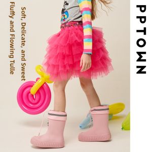 PPTOWN | Girls Pleated Short Skirt