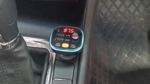 FM Modulator USB 3.1A Fast Charge Transmitter FM Bluetooth Car Radio Adapter Wireless Handsfree Support U Disk TF Card Playback