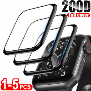 Full Screen Protector for Apple Watch Ultra 1 2 49mm Ceramic Film for iWatch Series 9 8 7 SE 4 5 6 41mm 45mm 44mm 40mm 42mm 38mm