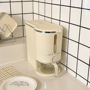Sealed Pressure Rice Bucket Cute Dog And Cat Food Storage Barrel Moisture Proof New 2024 Kitchen Storage Container Plastic Material