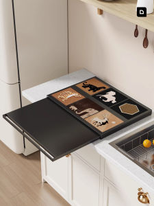 Extendable Multi-purpose Storage Rack for Kitchen Appliances and Seasonings