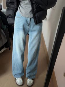 Slimming High Waist Straight Leg Pants Womens Loose Casual Soft Narrow Version Floor Length Trousers Spring 2025 New Arrival