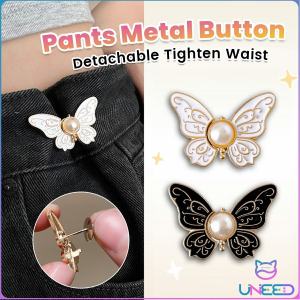 Need. Detachable Butterfly Metal Buttons Snap Fastener Waist Buckle/Jeans Button Buckles