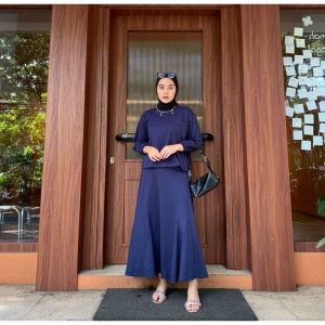 GAIA SETELAN ROK KAOS PREMIUM