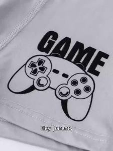 4 Chiếc Quần Lót Nam Bé Trai Dệt Kim In Hình Máy Chơi Game Thoải Mái Mặc Được Quanh Năm Chất Liệu Polyester Phong Cách Đi Nghỉ Dành Cho Bé 4-6 Tuổi