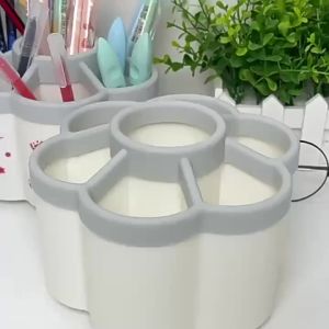 360 ° Rotating Pen Holder Multi Functional Desktop Organizer DIY Back To School Stationery Storage Box Office Supplies