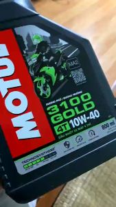 Dầu nhớt xe máy MOTUL 3100 GOLD 4T 10W40 0.8L