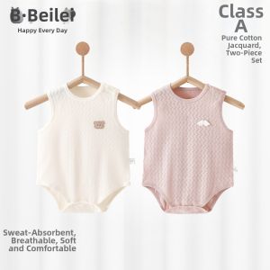 BEILEYI | Sleeveless Summer One-Piece Baby Clothing