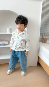 100% Cotton Baby Sun Protection Long Sleeve Shirt Kids Summer Cover-Up Lightweight Breathable Mesh Fabric Cool & Soft Comfort