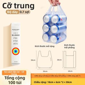 Joybos | Túi Nhựa Dùng Một Lần Cho Tủ Lạnh Và Lò Vi Sóng Loại Kín
