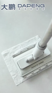 [SG Ready Stock]  Face Towel Clip Mop Extended handle 180°Rotation Corner cleaning