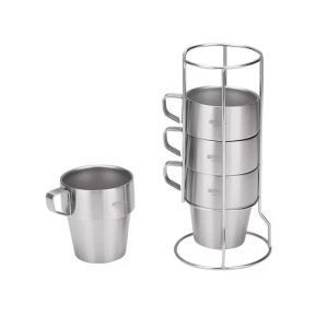 The Primitive | Portable Heat-Resistant Collapsible Stainless Steel Cup