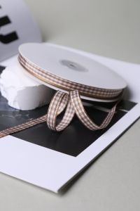 Ruộng Băng Gingham Hai Mặt 50 Thước Rộng 10mm Dùng Trang Trí Đám Cưới Giáng Sinh Tiệc Tùng Làm Đồ Thủ Công Làm Nơ Và Gói Quà