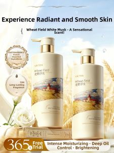 VETES | Long Lasting Fragrance Oil Control Moisturizing Whitening Bath Shower Gel