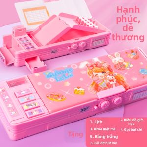 TAOKOU | Vỏ Bút Nhựa Đa Năng Cao Cấp Có Khóa Mật Mã