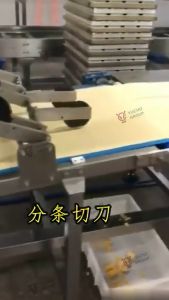 Automatic Hamburger Toast Baguette Bakery Product Line Tawa Bread Making Machine