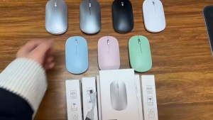 【SG Local Stock】Wireless Mouse Silent Click Dual Mode Bluetooth+2.4G Type-C Rechargeable Mouse for Laptop Office