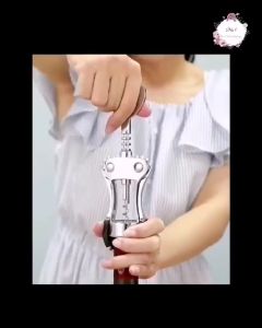 🇲🇾 Stainless Steel Red Wine Bottle Opener Multifunctional Wine Starter Wine Opener Pembuka Gabus 红酒开瓶器多功能起酒器不锈钢开酒器