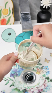 Cốc Ly nhựa ECOCO kèm quai cầm chất liệu ABS cao cấp an toàn sức khỏe Ly uống nước súc miệng đa năng E25110