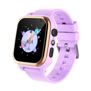 สมาร์ทนาฬิกาเด็ก HD Touch Screen กล้องเครื่องเล่นเพลง 16 เกมปริศนา Pedometer เครื่องคิดเลขไฟฉาย 12/24hr เด็กนาฬิกา