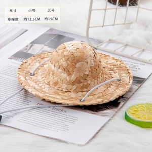 หมวกตกปลาป้องกันแสงแดดสำหรับสุนัขและแมว ทรงคลาสสิก ป้องกันรังสียูวี ใส่สบาย สไตล์การ์ตูนสุดน่ารักสำหรับการเดินทางและเล่นกิจกรรมกลางแจ้ง