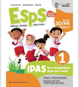 Ori- ESPS IPAS Kelas 1 SD Erlangga Kurikulum Merdeka 2022