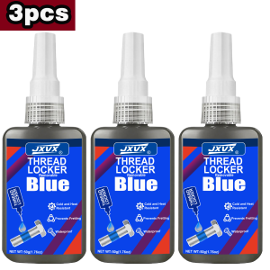 Medium Strength Threadlocker Impact-Resistant Anti-Loosening Anti-Slip Rust-Proof Agent Removable Anaerobic Quick-Drying Epoxy Adhesive for Screws and NutsAnti-Loosening Suitable for All Hardware Threaded Assembli