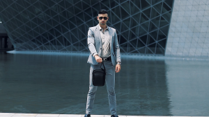 Arctic Hunter (K00542) กระเป๋าผู้ชาย กระเป๋า สะพายข้าง ผ้า oxford