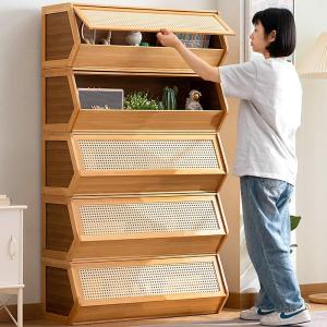 LIWAN | Living Room Storage Display Bookshelf Multi-level Cabinet