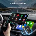อะแดปเตอร์ไร้สาย CarPlay Android Auto แบบ 2-in-1 รุ่นใหม่ ดองเกิล USB กล่องสมาร์ทมินิ แบบเสียบแล้วใช้งานได้ทันที |   ใช้งานร่วมกับโทรศัพท์มือถือในรถยนต์ได้ 98%. 