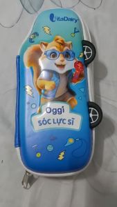 Hộp Bút 3D Siêu Nhẹ OGGI Sóc lực sĩ Chống Thấm Nước