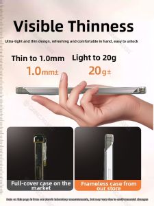 XUANWEI | Ultra Thin Frameless Transparent Anti-Shock Phone Case