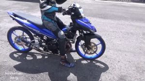 RED LEO Silencer Tabung Knalpot Motor / Universal Slip on inlet 50 mm